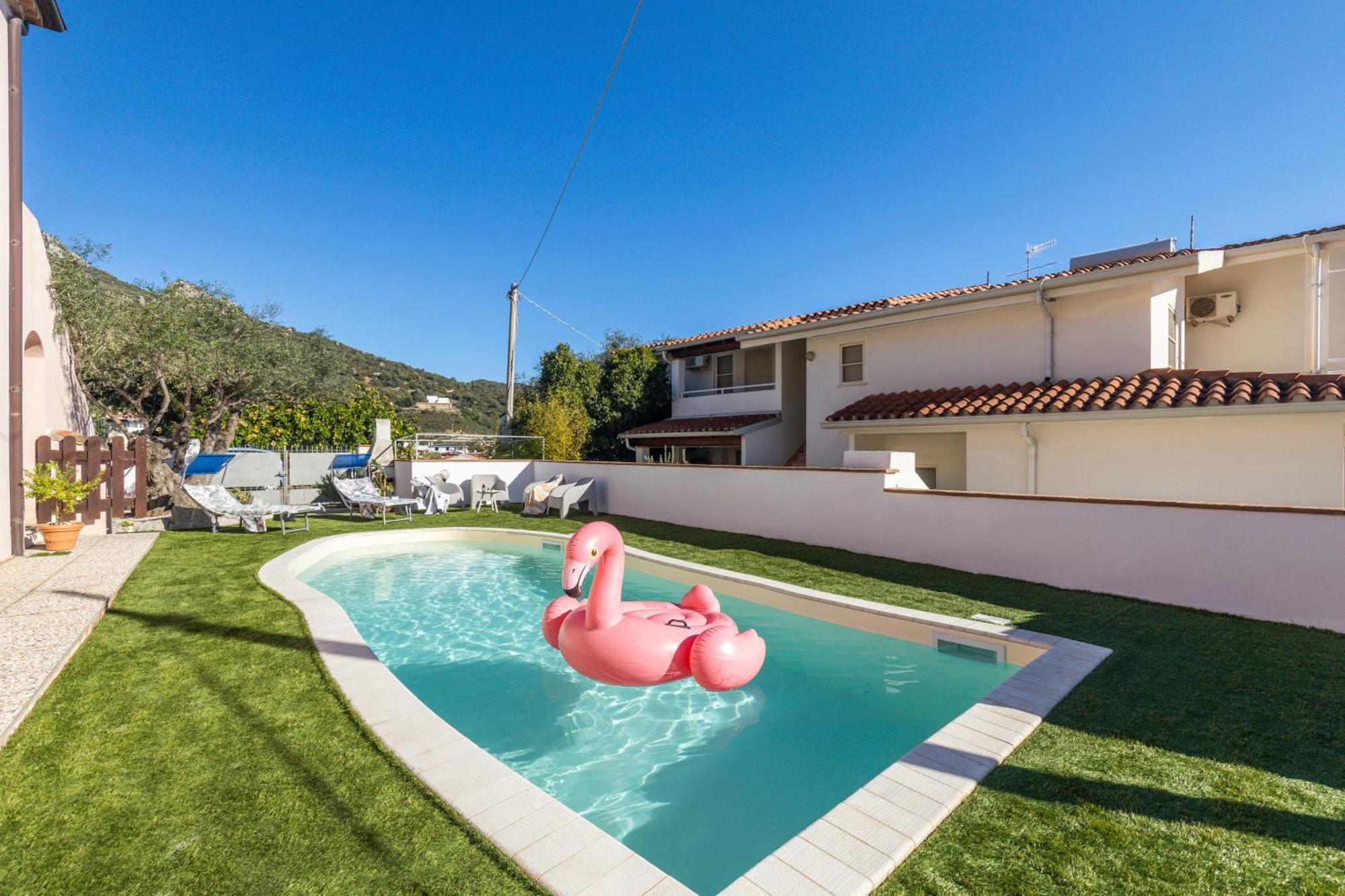 Bynos Pool - Primo Piano Apartment Santa Maria Navarrese Exterior photo