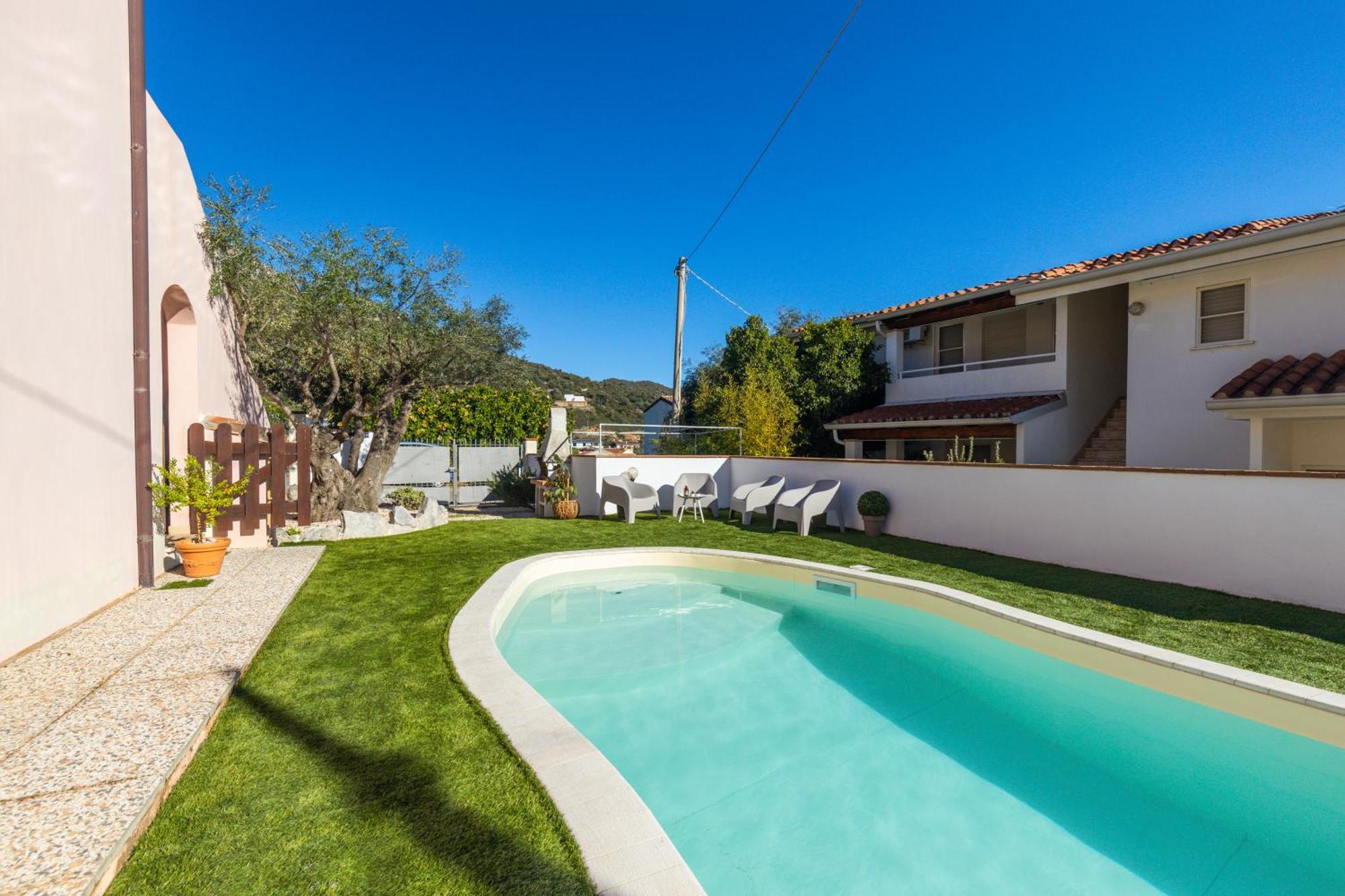 Bynos Pool - Primo Piano Apartment Santa Maria Navarrese Exterior photo